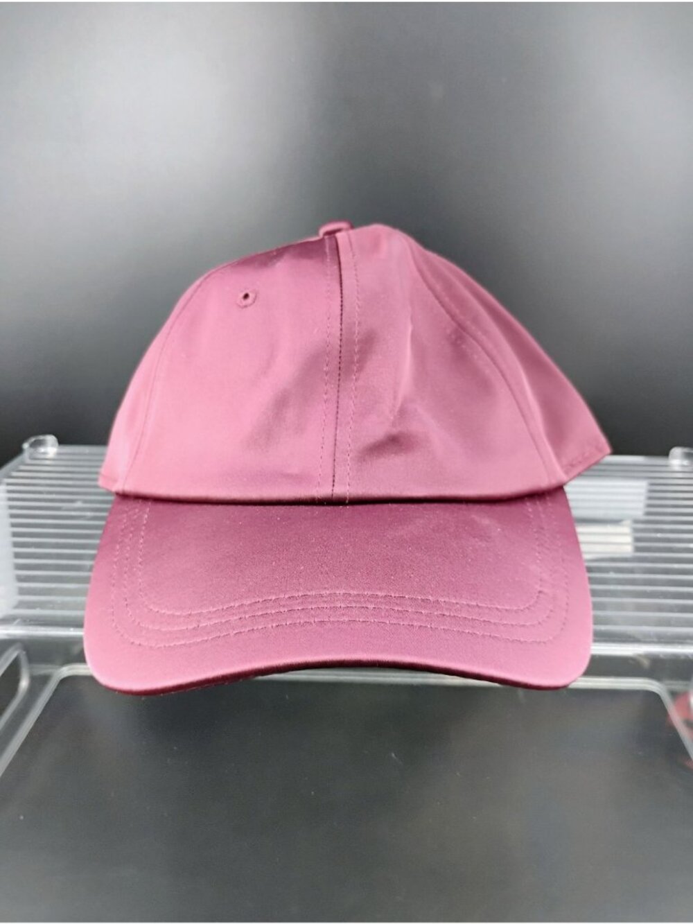 Universal Thread Maroon Adjustable Baseball Cap Recycled Polyester